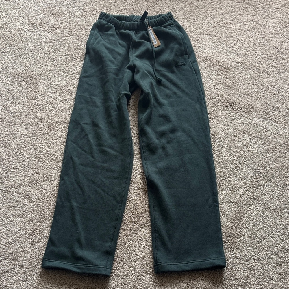 Skims Green Fleece Pants